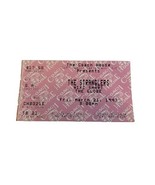 The STRANGLERS 1997 ticket stubwith Niki Smart at The Coach House in SJC... - $15.00