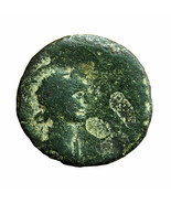 Roman Provincial Coin Pergamon Mysia AE17mm Senate / Roma Countermark 01321 - $22.49