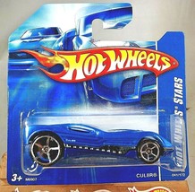 2008 Hot Wheels #41 Hot Wheels Stars CUL8R Blue Variant w/ChromeOH5Sp Short Card - £7.27 GBP