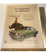 Vintage Print Ad Buick 1970 Opel Kadett Car Elephant Ephemera 1969 13.5 ... - £11.86 GBP