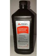 1 Ea Hydrogen Peroxide 3% by Swan First Aid Antiseptic 32 fl oz Brand Ne... - $123.92 MXN