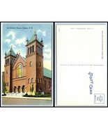 NEW HAMPSHIRE Postcard - Nashua, St. Patrick's Church N14 - $3.95