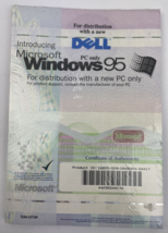 Dell Microsoft Windows Windows 95 Operating System Software Factory Sealed Look - £17.25 GBP