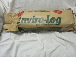 Enviro Log Earth Friendly Fires 100% Recycled Material Burns 3 Hours 5lb - $35.23