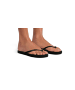 No Boundaries Junior Girl's Flip Flops Black Size (11) - $14.92