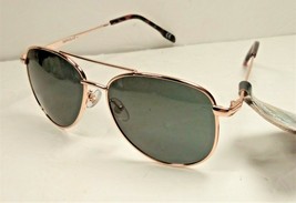 Foster Grant Tru Polar Color Enhancing Sunglasses UVA - UVB GLD Metal + Case NWT - £15.68 GBP
