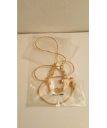 BMNY 17&#39;&#39; Gold Tone Crystal Pendant Necklace with 2&#39;&#39; Extender New      ... - $15.42 CAD