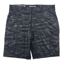 Iron Co Stretch Performance Hybrid Cargo Blackout Camo Size 40 - $14.84