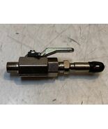 Ball Type Valve 2929406 | 3-3/8&quot; Long 10mm Thread 17mm OD 5mm ID - $42.11 CAD