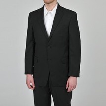 Tommy Hilfiger Men&#39;s Trim Fit Black suit Jacket 38S new - £109.04 GBP