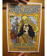 Stephen Malkmus &amp; The Jicks Affiche Chaussée S/N Kingsbury Manx March 29... - $246.66 CAD