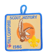 1986 Fall Camporee BSA Boy Scout Patch Scout History - $110.26 MXN