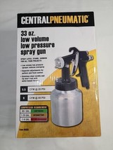 Central Pneumatic 33oz. Low Volume + Low Pressure Spray Gun #61455 - $24.63