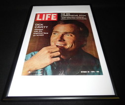 Dick Cavett Framed 12x18 ORIGINAL 1970 Life Magazine Vintage Cover - £47.06 GBP