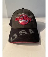 Hard Rock Cafe Las Vegas Nevada USA Cap Hat Embroidered Black OSFM. Adju... - £15.37 GBP