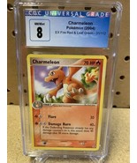 POKEMON EX Fire Red &amp; Leaf Green CHARMELEON 31/112 Uncommon CGC 8 - $687.32 MXN