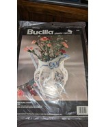 Bucilla Plastic Canvas Vintage Floral Pitcher 6101 Needle Point Stitch 1... - €15,47 EUR