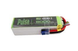 Pulse 5000mah 50C 22.2V  Lipo Battery - EC5 Connector New in Box Helicop... - $122.75