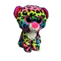 Ty Beanie Boos 6 in Tall Dotty Leopard Multicolor plush stuffed Animal T... - £6.99 GBP