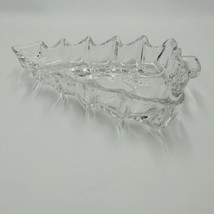 Marquis Waterford Candy Dish Crystal Christmas Tree Shape Clear Tray Serveware - £28.61 GBP