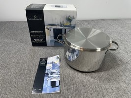 Royal Doulton Professional Cookware Casserole w Lid 5qt Stainless Unused... - $69.29