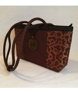 Square Luna Purse Tapestry Stone Chocolate Brown Copper Handmade Handbag... - £175.85 GBP