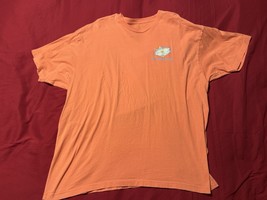 Saltwater Soul T-Shirt XL Orange Offshore Fishing Boat Tuna Graphic Sinc... - $22.95