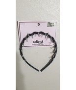 Scunci Fabric No-Slip Grip Covered Zigzag Headband Clips Hairstyle for W... - $145.31 MXN
