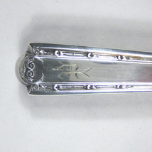 R Wallace Cheese Knife Silver Plate 6 1/4 Inches Long Initials Monogram ... - $19.79