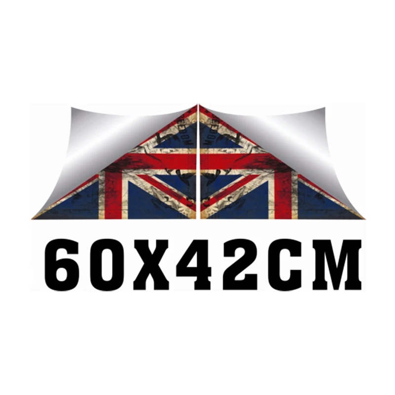 Union Jack Car Side Door Skirt Decal Sticker Decoration For  One JCW S R60 R55 R - £126.97 GBP