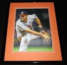 Justin Verlander 11x14 Framed Photo Display Astros - £27.65 GBP