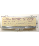 30 NOS Sprague/Vishay TANTALEX Capacitor 1mfd 10V 20% 182DR105x0010 H So... - $27.88 CAD