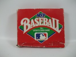 MVP Baseball Sports Card Game 1989 Complete Ideal 7051 MLB - $15.21