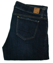 AEO 7599 AMERICAN EAGLE STRAIGHT STRETCH WOMEN&#39;S DENIM JEANS, SIZE 12 (3... - $10.75