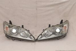 07-09 Lexus ES350 Xenon HID Headlights lamps Set L&R POLISHED image 2