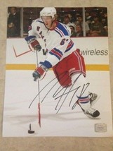  NHL New York Rangers Marc Stall Signed 8x10 Photo - £15.73 GBP