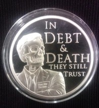 2017 Debt And Death Proof V 4 Silver Shield - £61.52 GBP