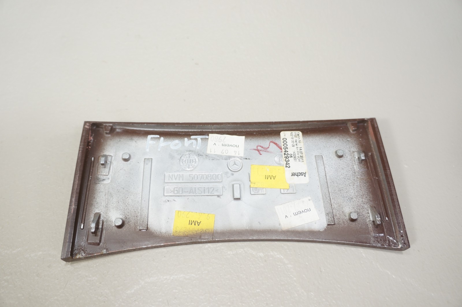 10-2013 mercedes w221 s550 s400 s63 center console ash tray ashtray lid trim oem Item image 14