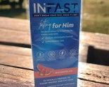InFast, For Him, Watermelon, 10 Packets, 0.5 oz (14.2 g) Exp 06/2025 - £17.02 GBP