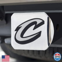 FANMATS Cleveland Cavaliers Chrome Metal 3D Emblem Hitch Cover for 2" Hi... - $38.86