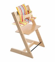 NEW STOKKE Tripp Trapp High Chair Cushion ART Stripe - $64.34