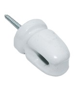 American FarmWorks WP1929 Large Ceramic Lag Screw Insulator, White - £10.72 GBP