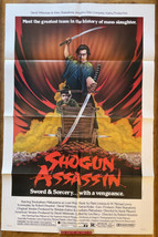 SHOGUN ASSASSIN 1980 Original One Sheet (27x41”) MOVIE POSTER Lone Wolf ... - $148.50