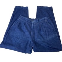 Women&#39;s Sport Timer Levi Strauss Pleated Front Side Pockets Blue Jeans S... - $14.88