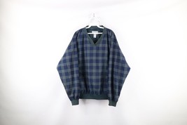 Vtg 90s Streetwear Mens Large Distressed Lined Pullover Windbreaker Jack... - $34.60