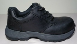 Dr. Martens Size 7 M LINNET SD Black Steel Toe New Men&#39;s Safety Work Shoes - £117.56 GBP
