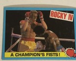 Rocky IV 4 Trading Card #20 Carl Weathers Dolph Lundgren - £1.95 GBP