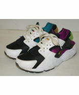 Nike Huarache Run GS Peace Love Edition Size 7Y DM8156-100 - $67.39 CAD