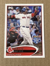 2012 Topps Update US292 David Ortiz Boston Red Sox ASG - £1.87 GBP