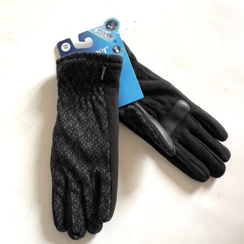 Primary image for Isotoner Gloves smartDRI Touchscreen Technology Washable Womens One Size Black